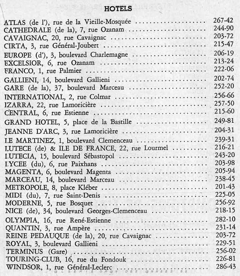ORAN GUIDE 1960 hotels.jpg
